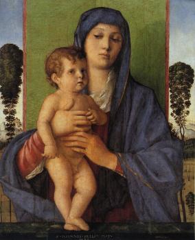 喬凡尼 貝利尼 Bellini Giovanni Madonna degli alberetti